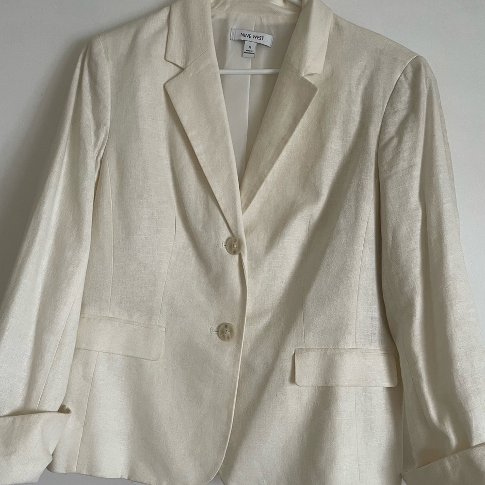 Nine West Women's Beige Blazer